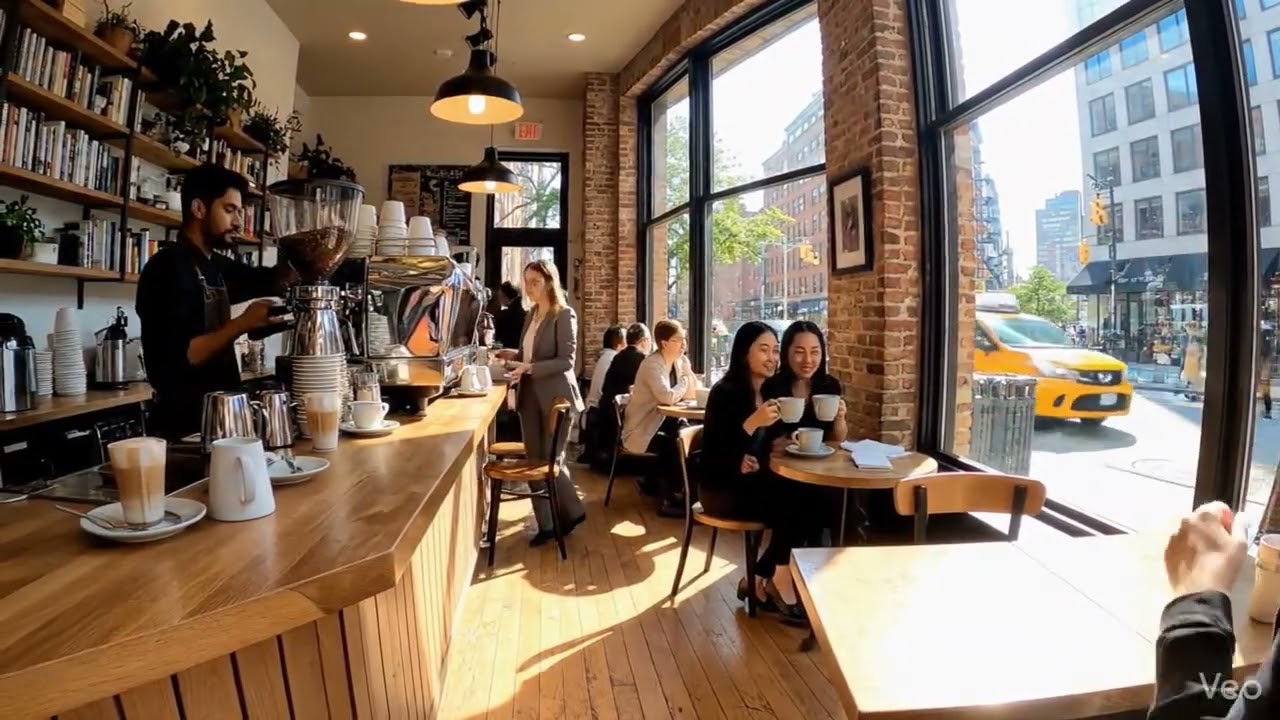 Coffee Shop Vibe NYC Meditation: Study #65