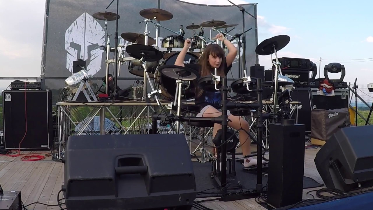 Sanctified With Dynamite (Powerwolf Cover) Naike 10 Years Old Young Girl