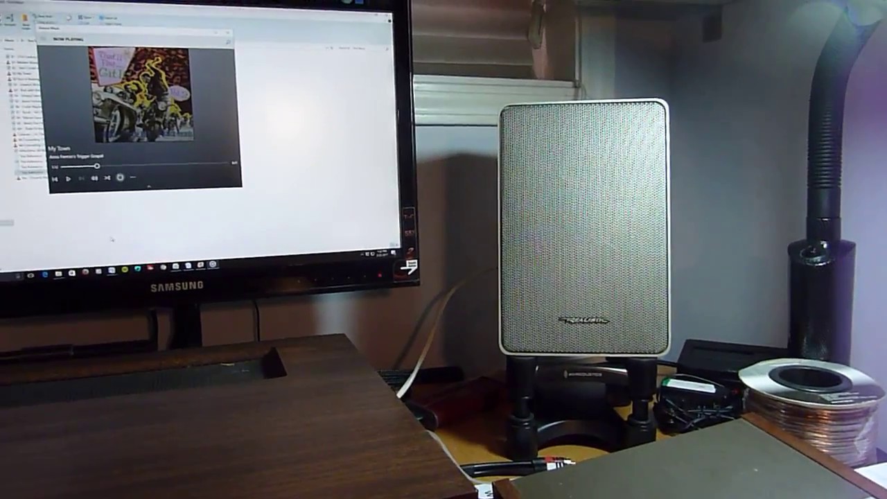 Recapped and re-wired Realistic Minimus 11 speakers