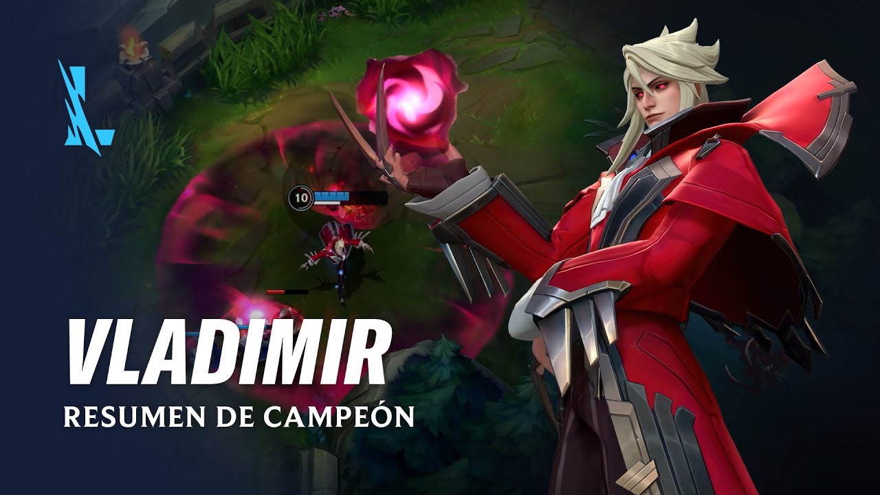 Resumen de Vladimir | Jugabilidad - League of Legends: Wild Rift
