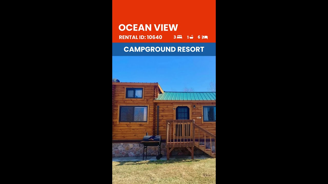 ☀ DOWN THE SHORE CAMPGROUND RESORT - NEW LOG CABIN - SEA ISLE CITY  HOW DO I CONTACT THE HOST? ⤵  1
