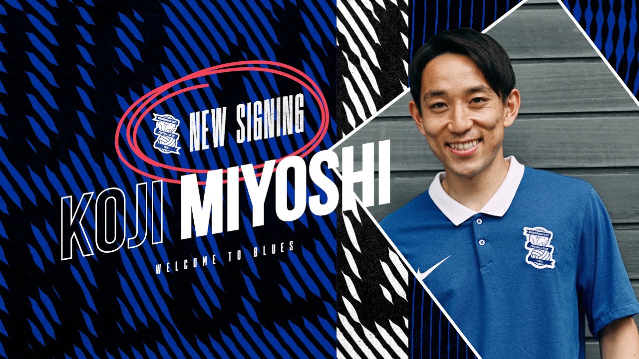 Koji Miyoshi signs for Blues!