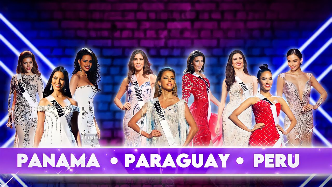 MISS UNIVERSE - PANAMA PARAGUAY PERU