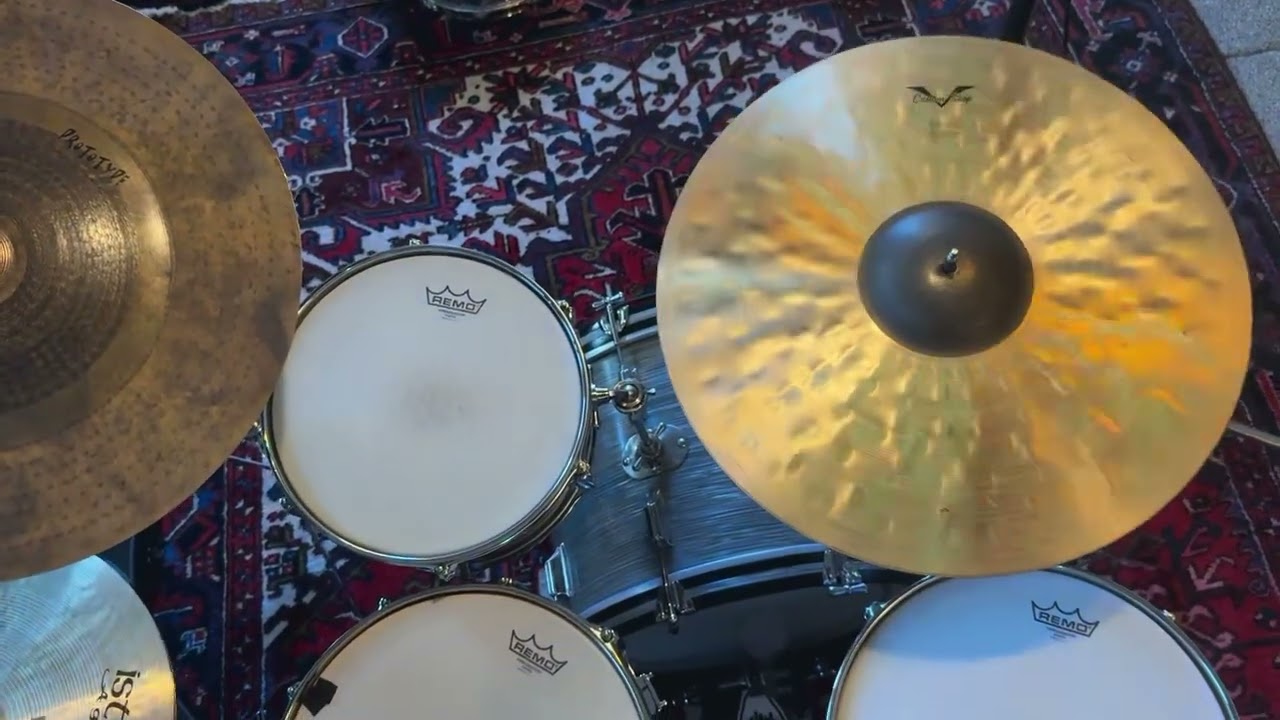 Sabian CUSTOM SHOP PROTOTYPE HHX 21” PAPER THIN Crash Or Ride 2434 g