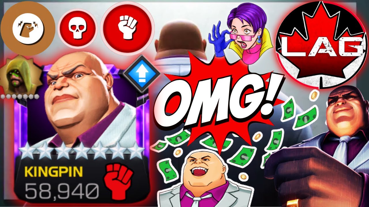 7⭐KINGPIN=ILLEGAL... UNFATHOMABLE Gameplay Hitting SO HARD!! Top 3 Skill Champs!? OverPower!💪 - MCOC