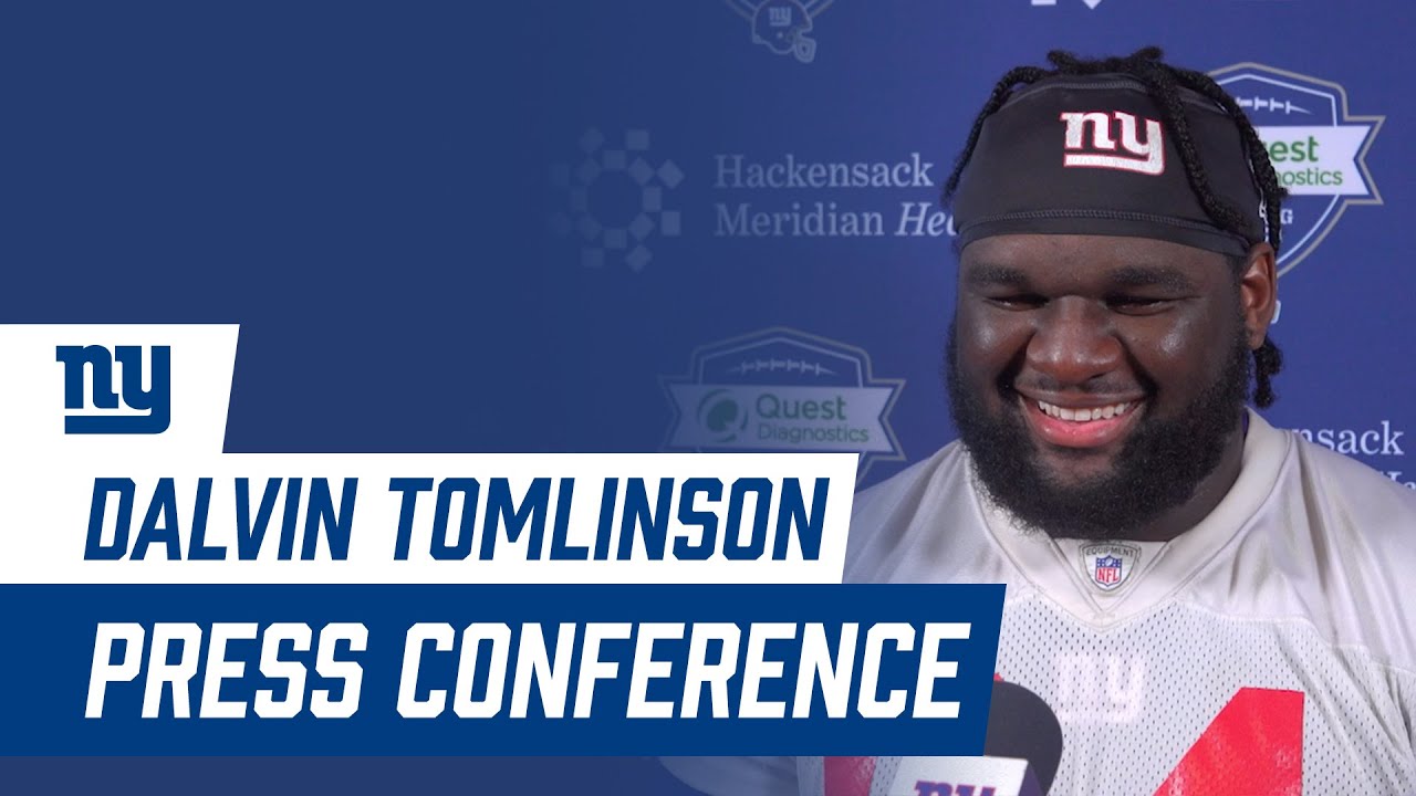 Dalvin Tomlinson on Defensive Front Coming Together | New York Giants