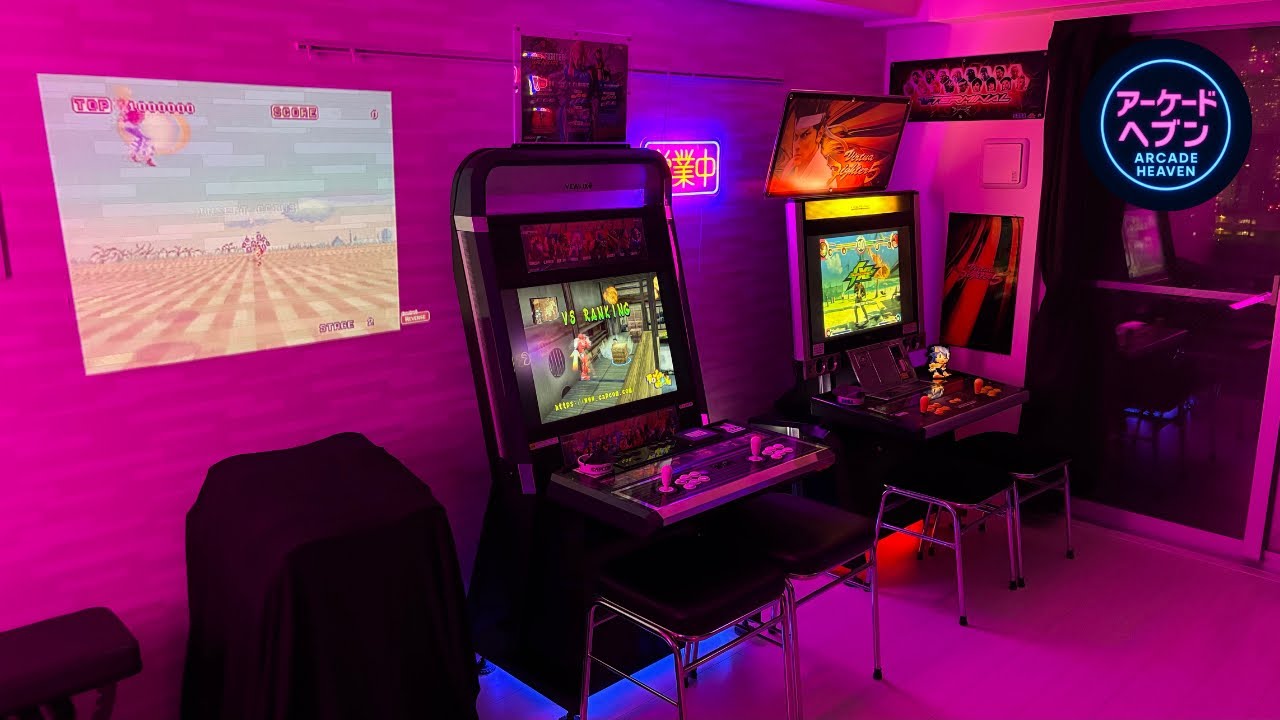静かなアーケード部屋 Vol.2 - Quiet Tokyo Arcade Room Tour