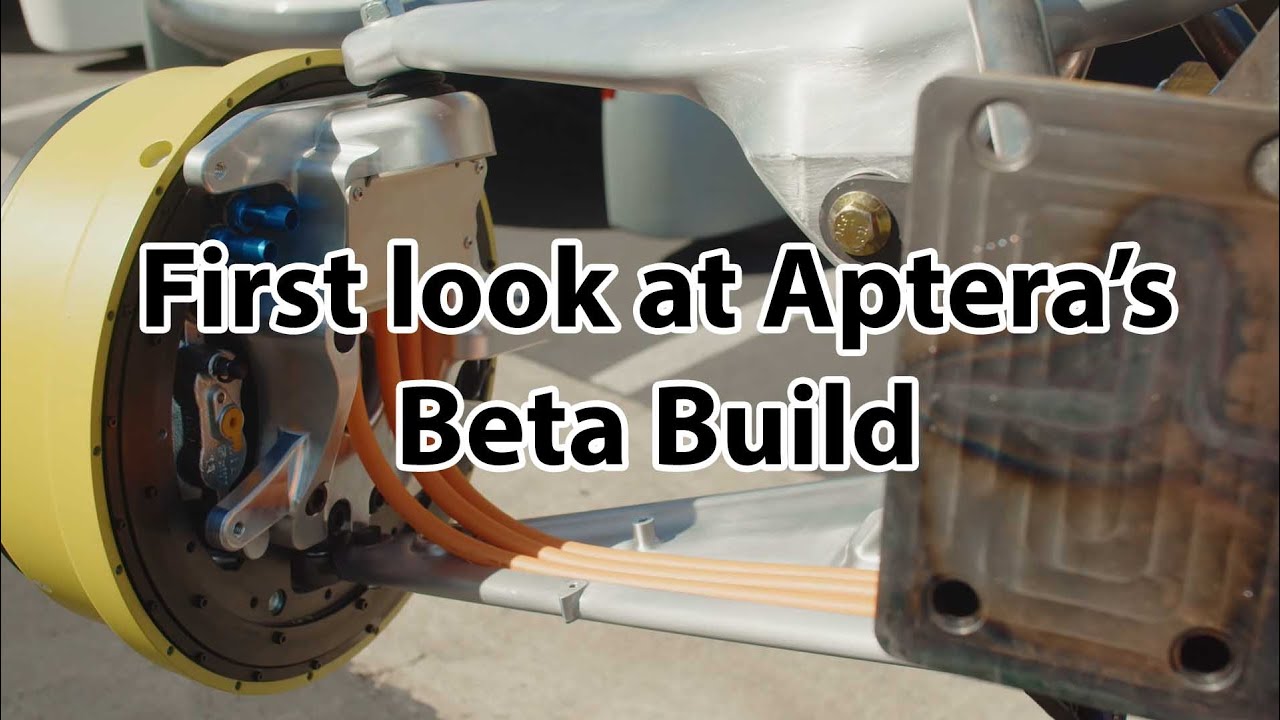 Aptera:  First glimpse of beta and the assembly line