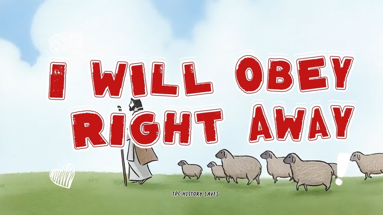 I Will Obey Right Away 👍 | Christian Kids Song | Obedience Song for Sunday School & VBS