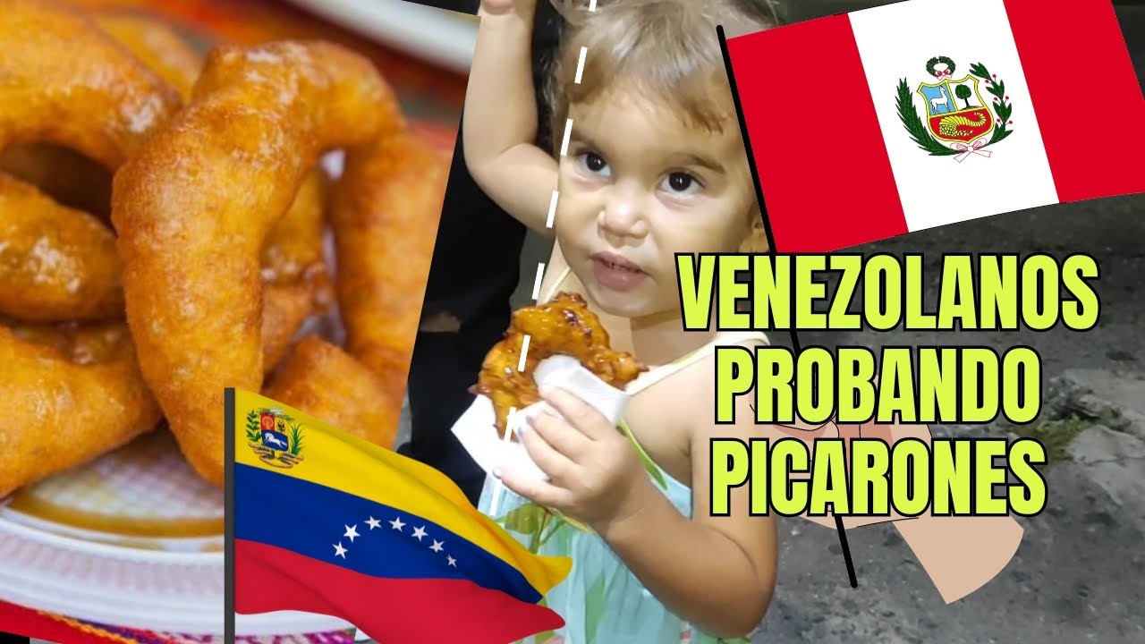 🇻🇪🇵🇪VENEZOLANOS PROBANDO PICARONES EN CHIFAREYFUSION COMIDA PERUANA 🇵🇪 EN 🇻🇪 #peru  #peruzolanos