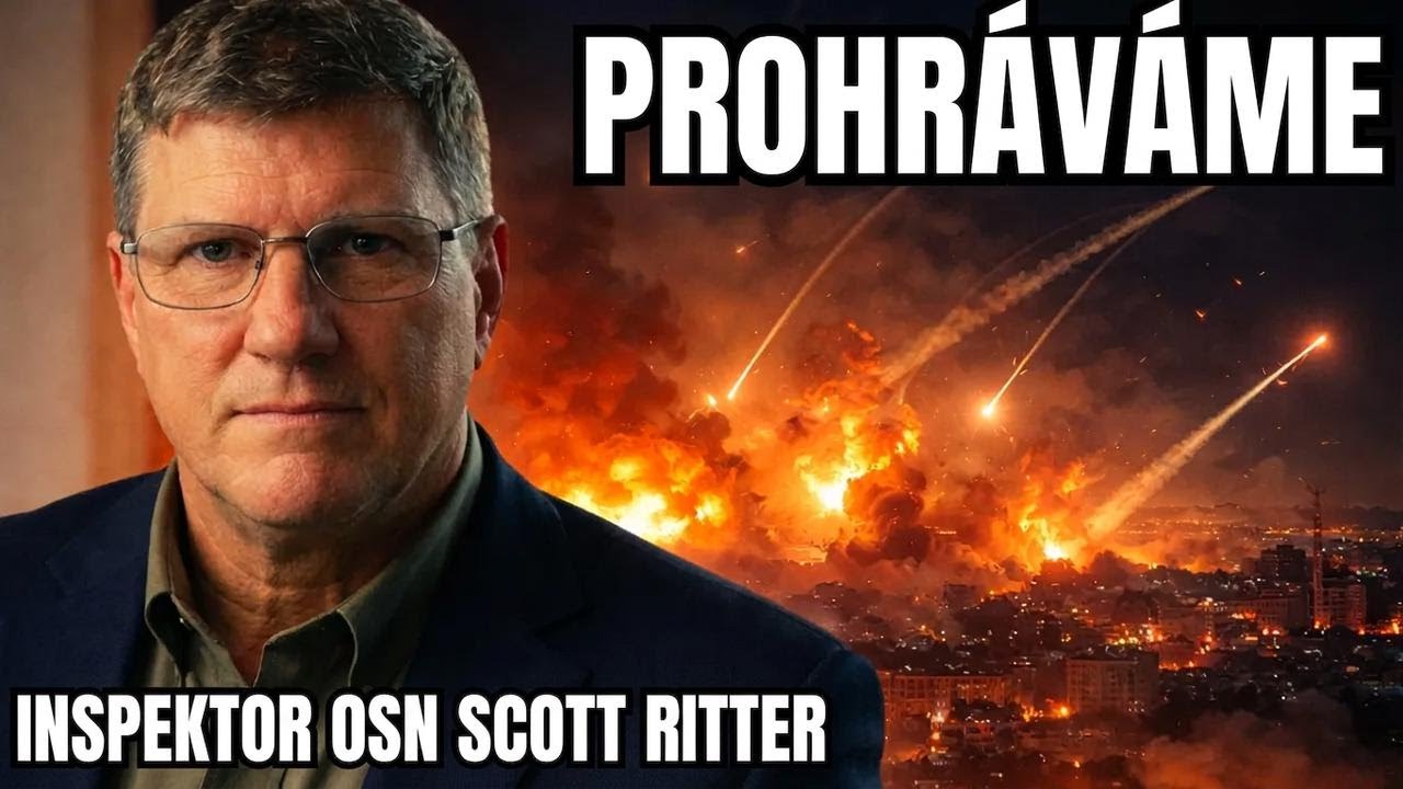 Zbrojní inspektor OSN Scott Ritter odhaluje pravdu o válce s Íránem