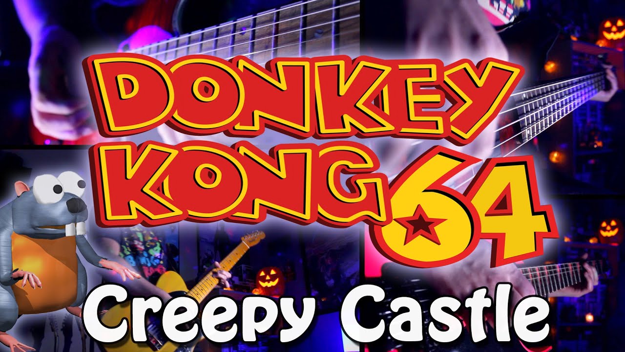 Creepy Castle - Donkey Kong 64 (Rock/Metal) Cover | Gabocarina96