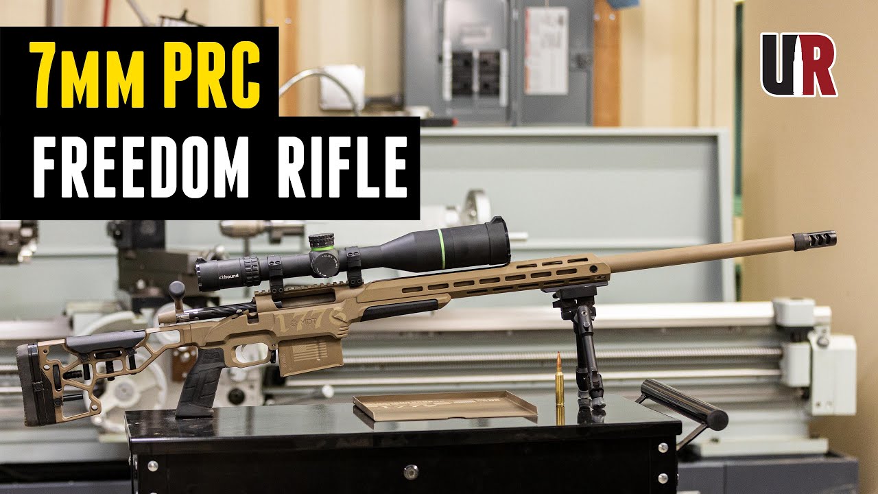 7mm PRC Freedom Rifle Chambering, Cerakote, Laser-Engraving, and More