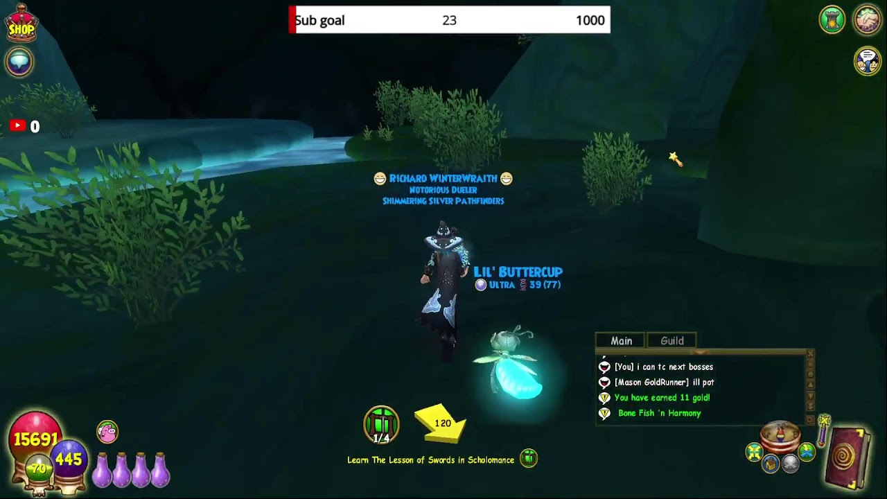 Wizard101: Chillin And Farming For Darkmoor Gear!