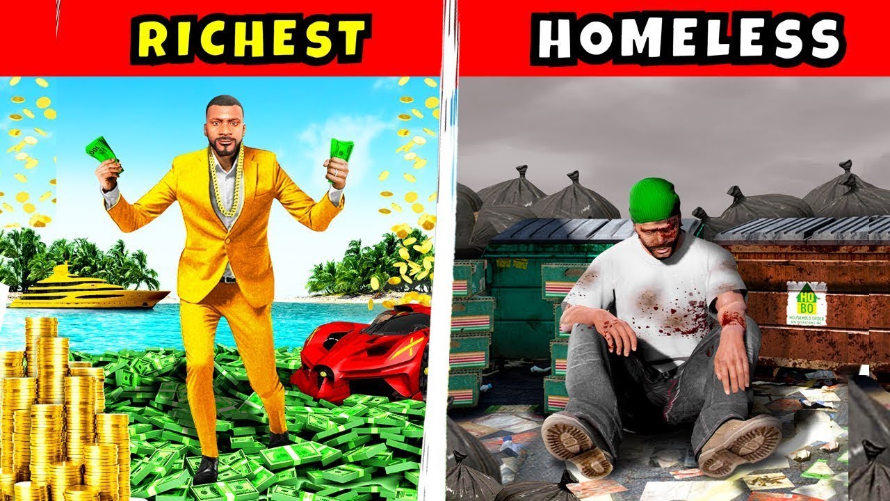 GTA5 тамильский | Франклин: жизнь от богатства к бедности в GTA5 | Геймплей на тамильском |