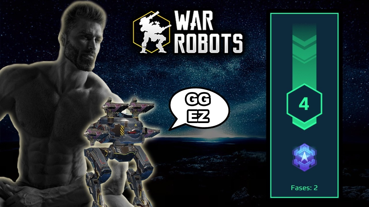 ТАК ПРОСТО СДЕЛАТЬ УНИЧТОЖЕНИЕ 4 УРОВНЯ - WAR ROBOTS - _Lord_Sorpresa_Z_