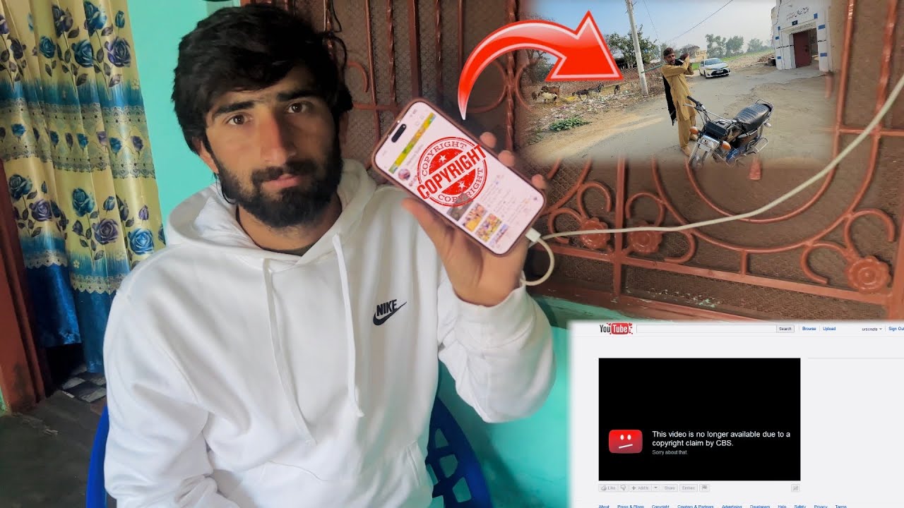 Video Upload Ni Ho Gi 😭COPYRIGHT Claim A Geya 😱Mari Video Pe | Copyright Strike | Hamza Sidhu 