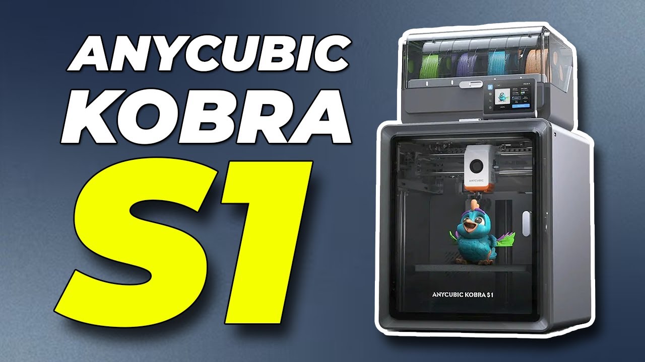 Стоит ли покупать Anycubic Kobra S1 Combo? Обзор бюджетного многоцветного 3D-принтера CoreXY