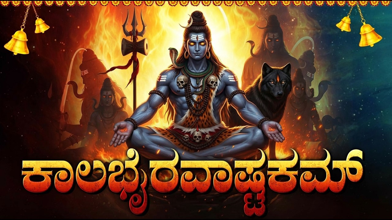 ಕಾಲಭೈರವ ಅಷ್ಟಕವನ್ನು ಕೇಳುವುದರಿಂದ ಭಯ ಮತ್ತು ಅಡೆತಡೆಗಳು ದೂರವಾಗುತ್ತವೆ | Kalabhairava Ashtakam Kannada