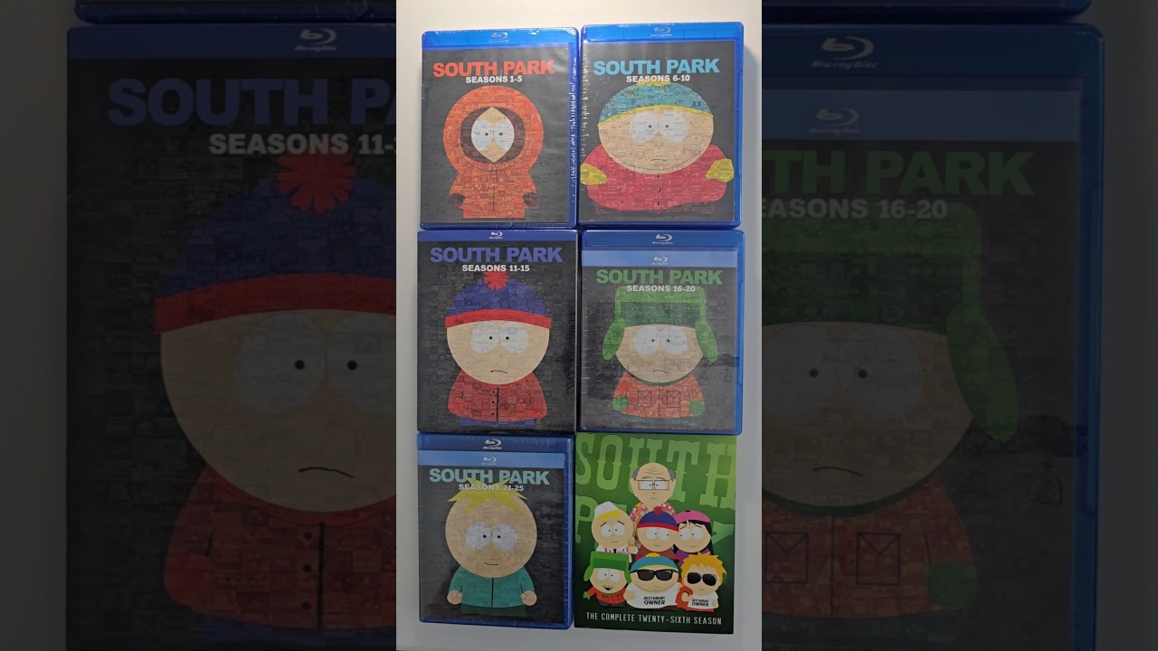 South Park Seasons 1-26 Blu-ray Unboxing!