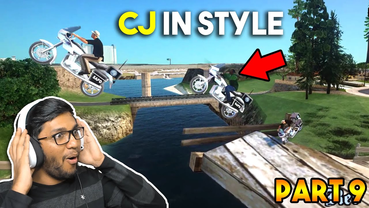 CJ's ADVENTURES (GTA San Andreas Real Graphics Mod in Hindi Part 9)