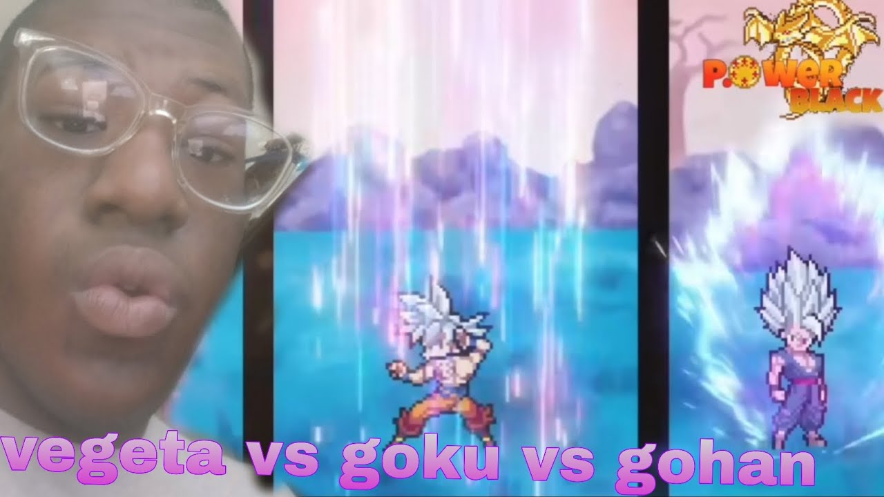 This 3 way battle is insane | dontavius reacts to vegeta vs goku vs gohan