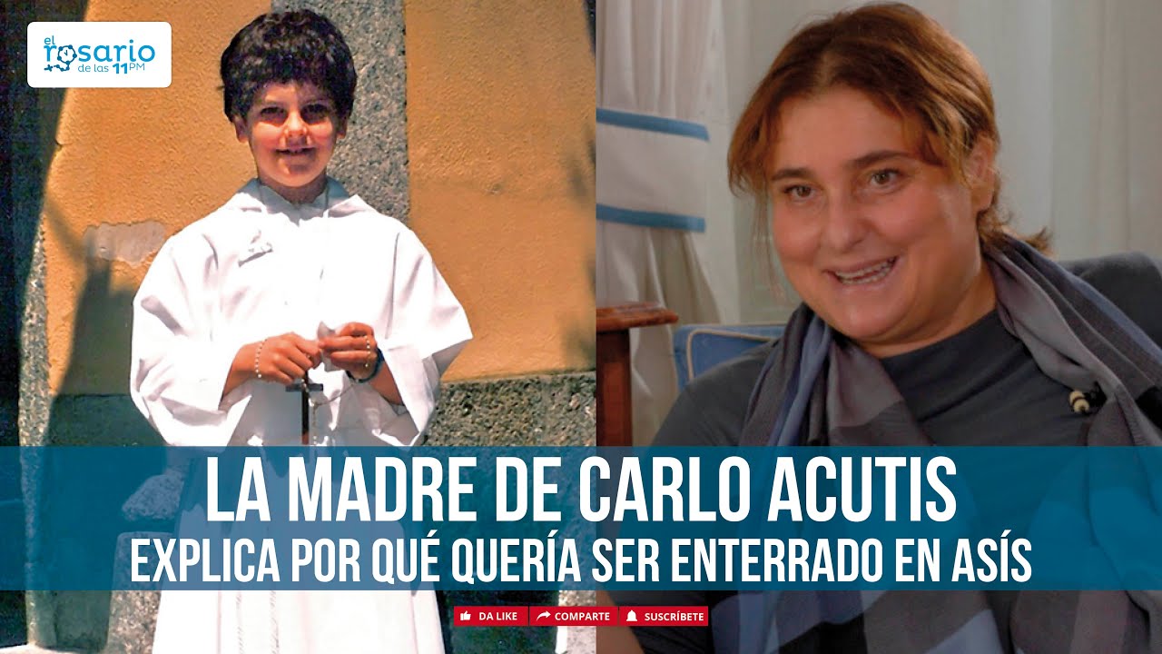 🔴La madre de CARLO ACUTIS explica por qué quería ser enterrado en Asís