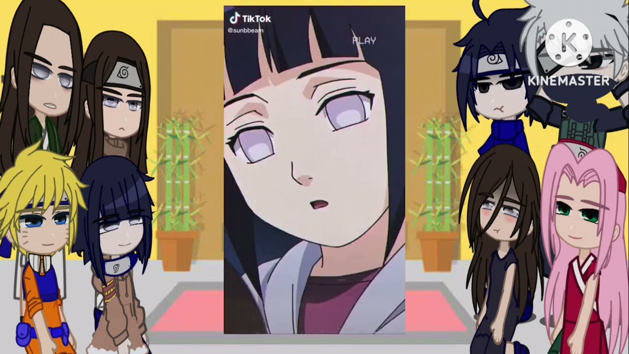 time7+ Hyuga clãn reagindo a tik toks da Hinata 💜🛐(parte1)