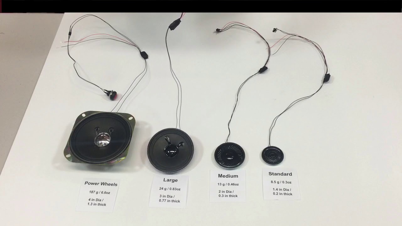 Model Police Car Siren Circuit with lots of Speaker Options