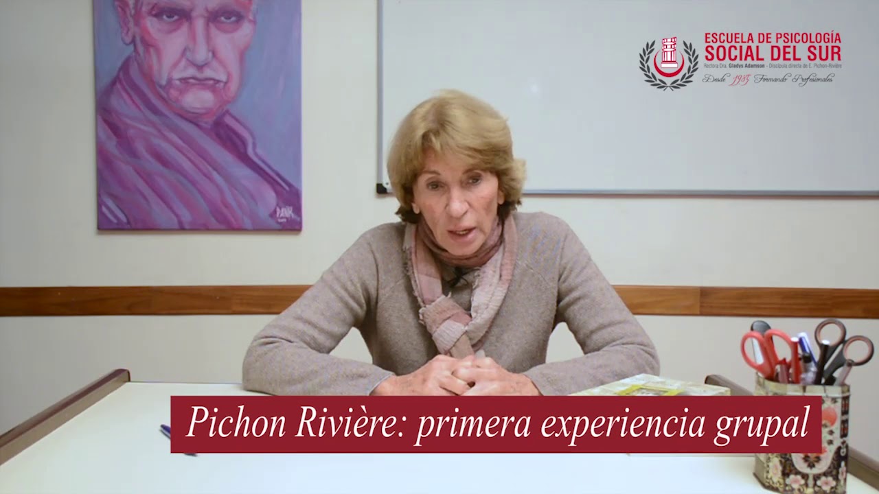 Enrique Pichon Rivière: Primera Experiencia Grupal