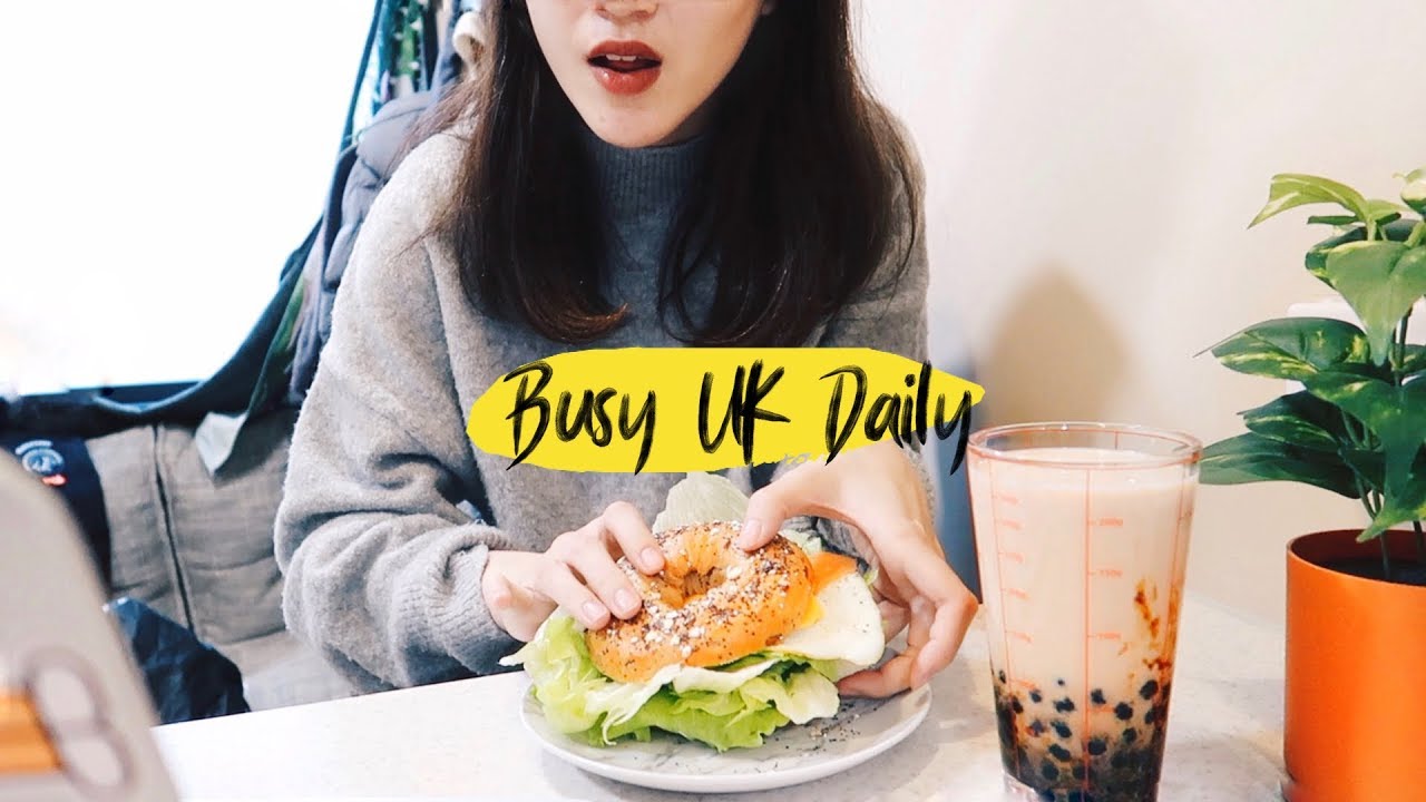 Uni Vlog｜用皮錶帶付錢⌚️、英國爆肝日常🧠、黑糖珍奶🤤｜Audrey英國留學筆記