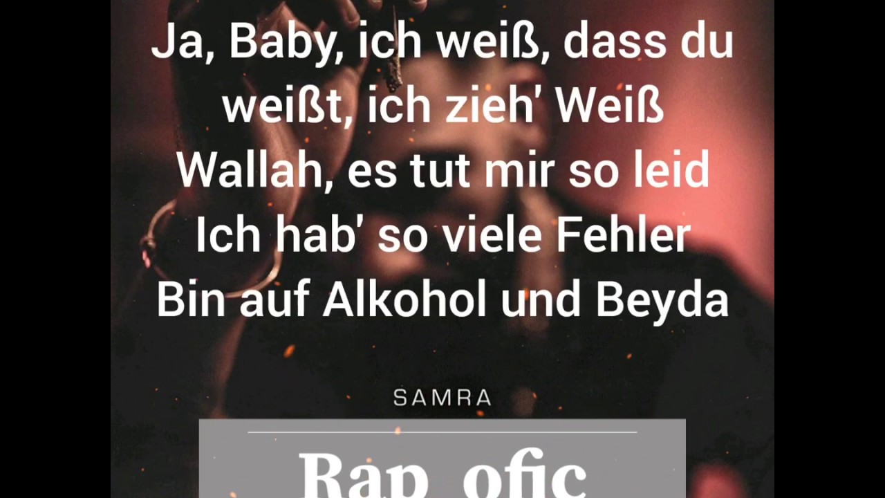 Samra - Weiss LYRICS