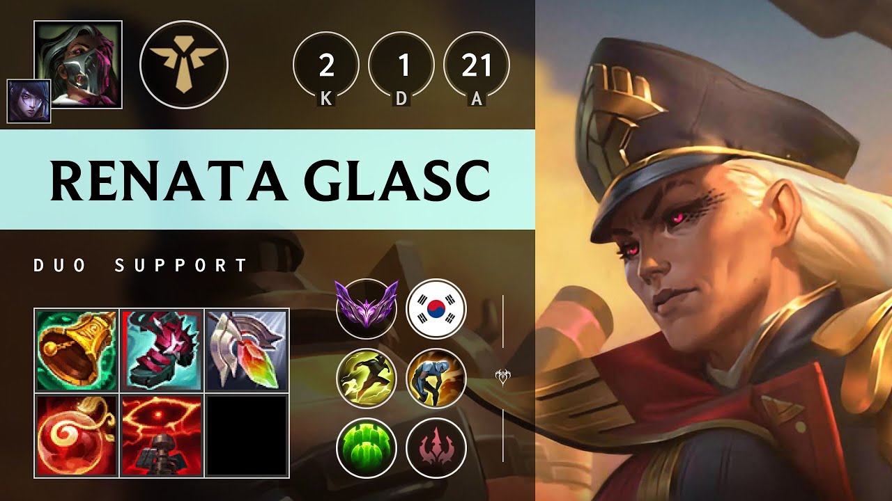 Renata Glasc Support vs Thresh - KR Master Patch 25.13