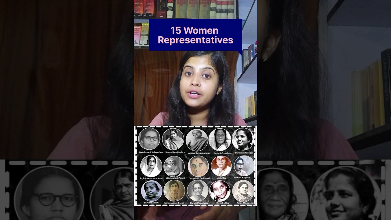Women Representatives in constituent assembly opposed reservation for women 😱://#reservation #women