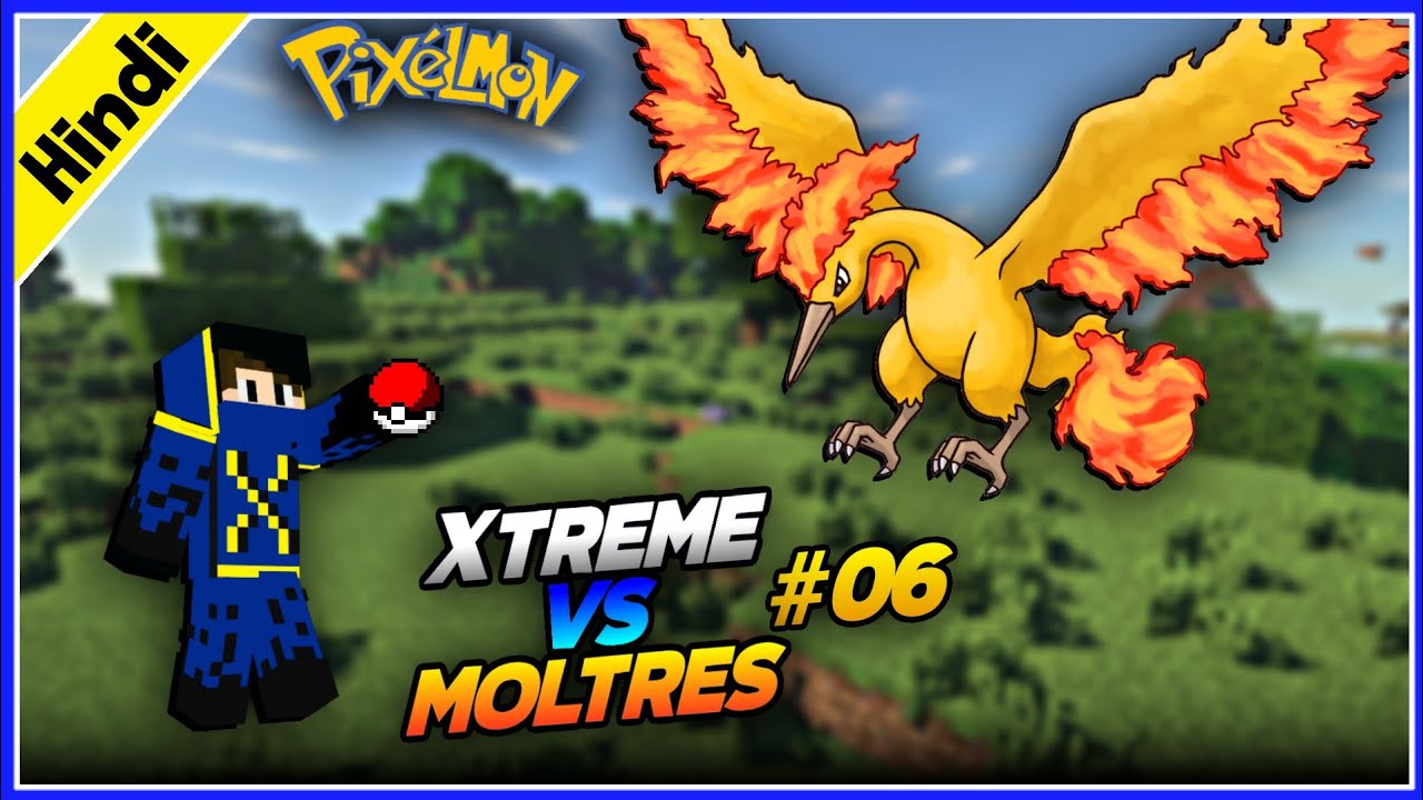 Can I Capture Moltres The Legendary Bird ? || Minecraft Pixelmon: Part 6 || Xtreme