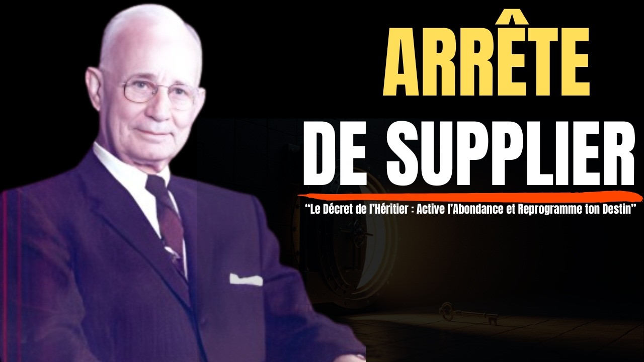 “Le Décret de l’Héritier : Active l’Abondance et Reprogramme ton Destin”  Napoleon Hill