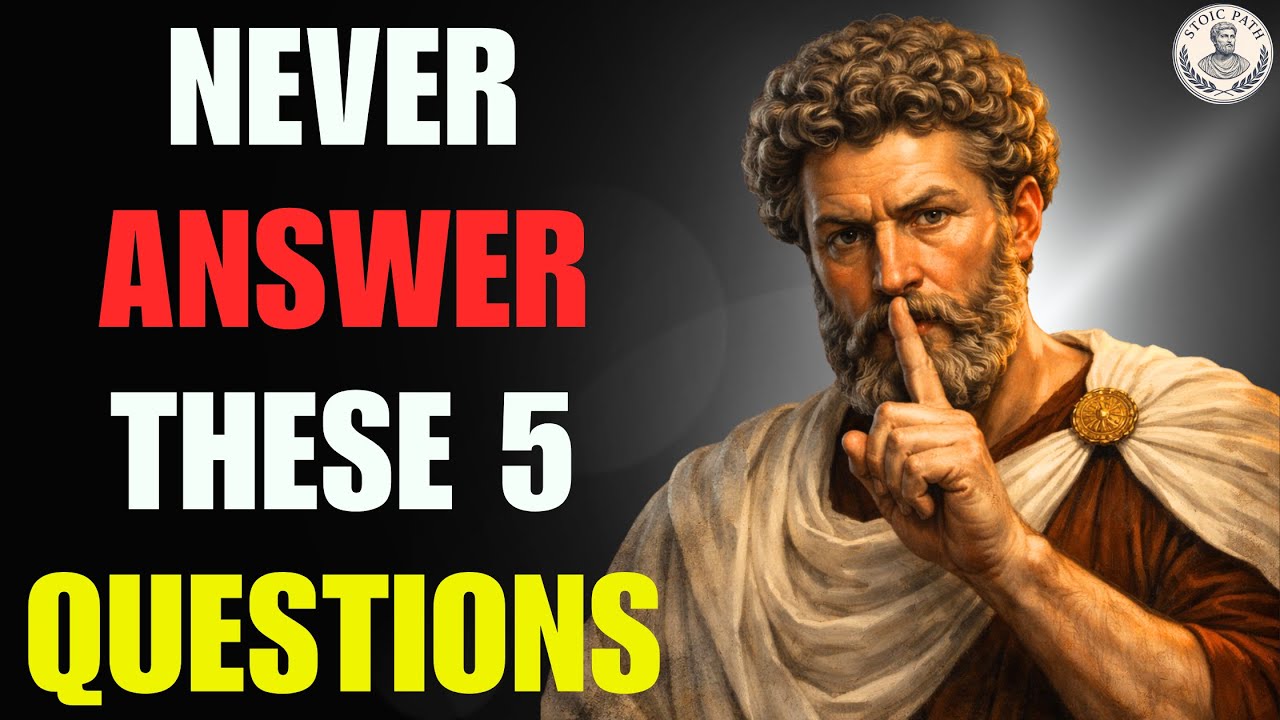 5 QUESTIONS LIARS ASK TO MANIPULATE YOU | STOIC WISDOM FOR EMOTIONAL CONTROL | STOICISM