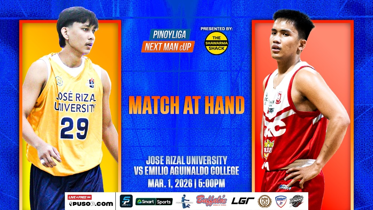 PINOYLIGA NEXTMAN CUP S4 | JRU HEAVY BOMBERS VS EAC GENERAL