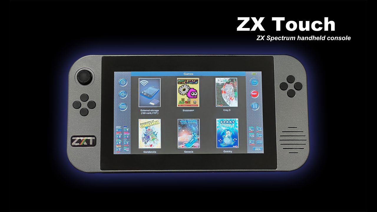 ZX Touch - ZX Spectrum handheld console