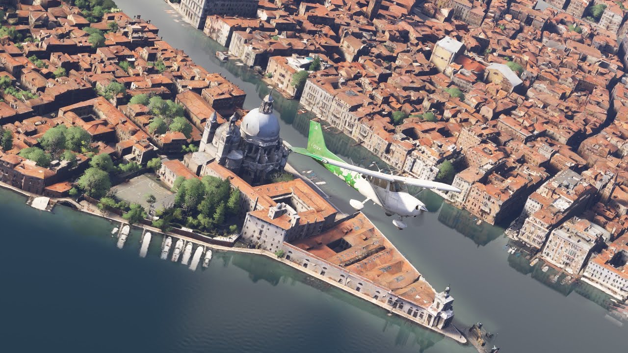Bad Graphics Much? #msfs2024 #AsoboStudios | 1st Flightseeeing Mission: San Marco Square
