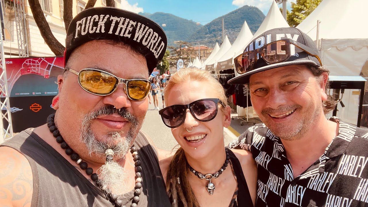 Swiss Harley Days Lugano 2024 #harleydavidson #lugano #burnoutbikes #bikelife #custombike #roadglide