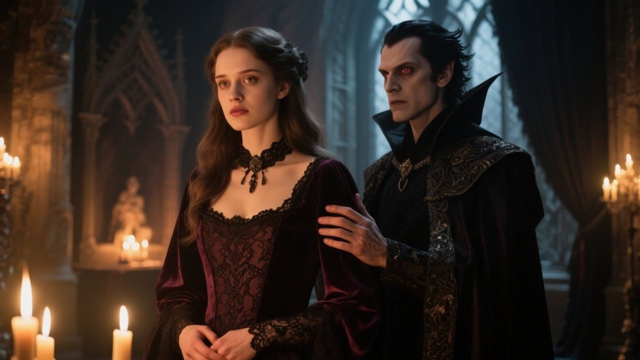 She Stayed in Silence—Until the Vampire King’s Mother Softly Said, “Pretend You Are My Son’s Queen.