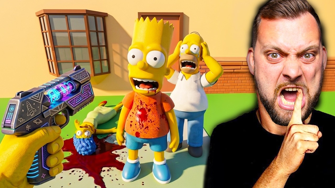 Nikdy NEPOZERAJ Túto Hru o Simpsonovcoch Keď si SÁM DOMA