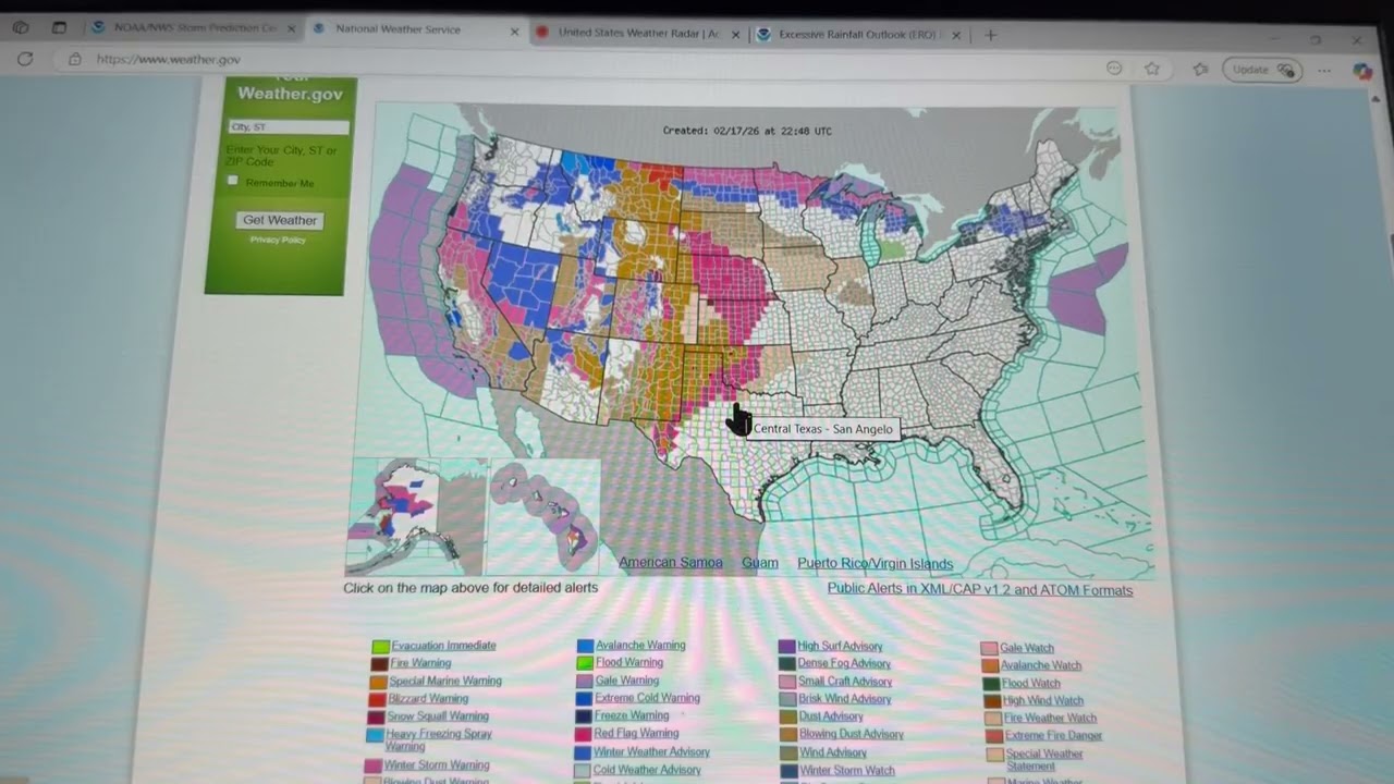 Extreme Fire Risk Forecast! Feb 17th, 2026