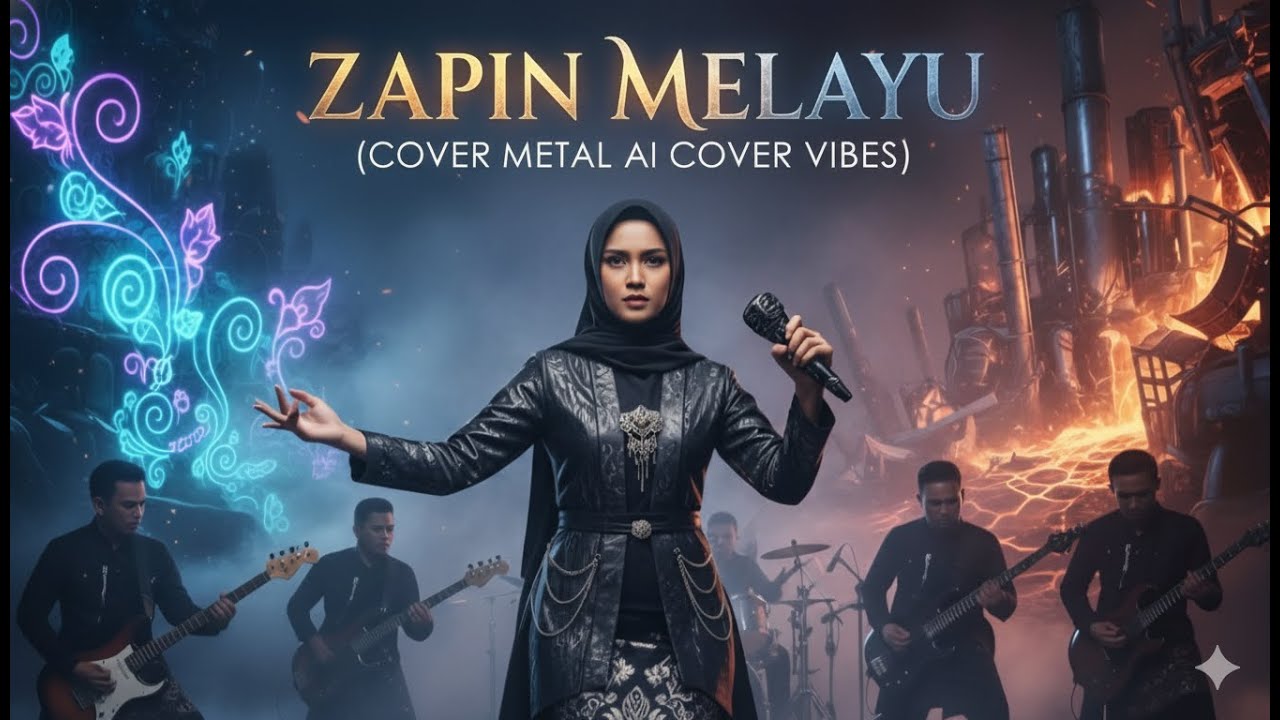 ZAPIN MELAYU (COVER METAL | AI COVER VIBES)