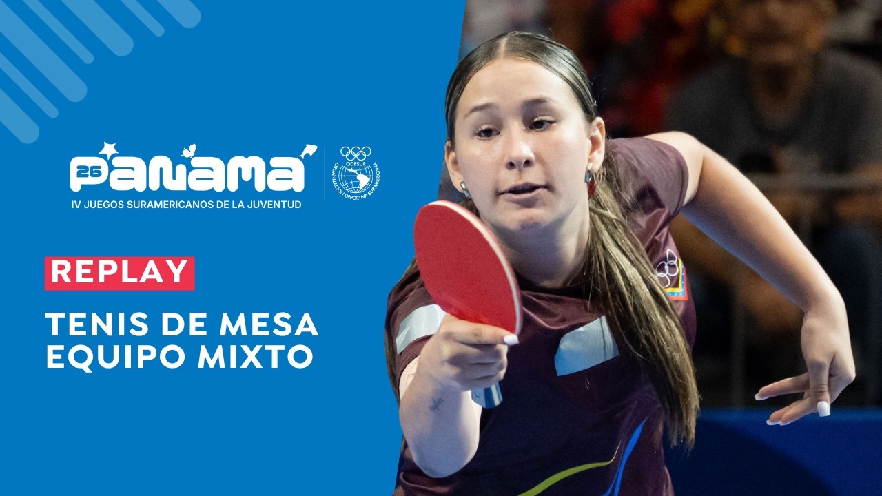 Tenis de mesa - Equipos Mixto - Juegos Suramericanos de la Juventud Panam&aacute; 2026