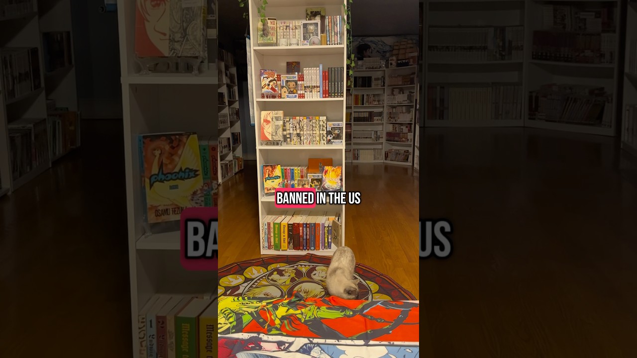 Manga BANNED in the U.S 😱📚 #shorts #manga