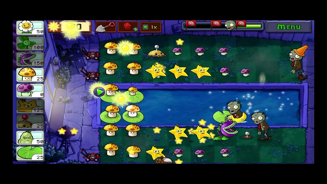 I beat 4-7 pvz
