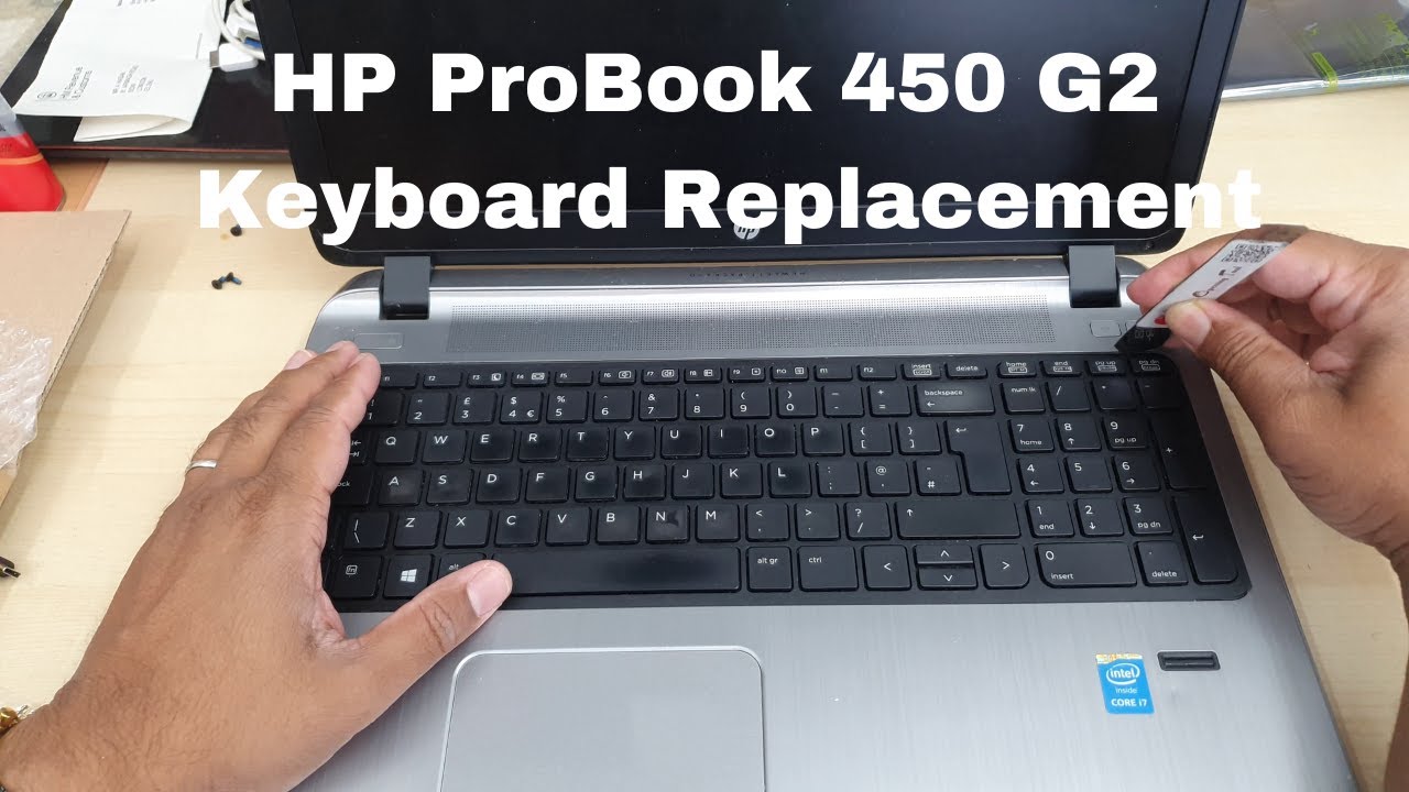 Замена клавиатуры HP ProBook 450 G2