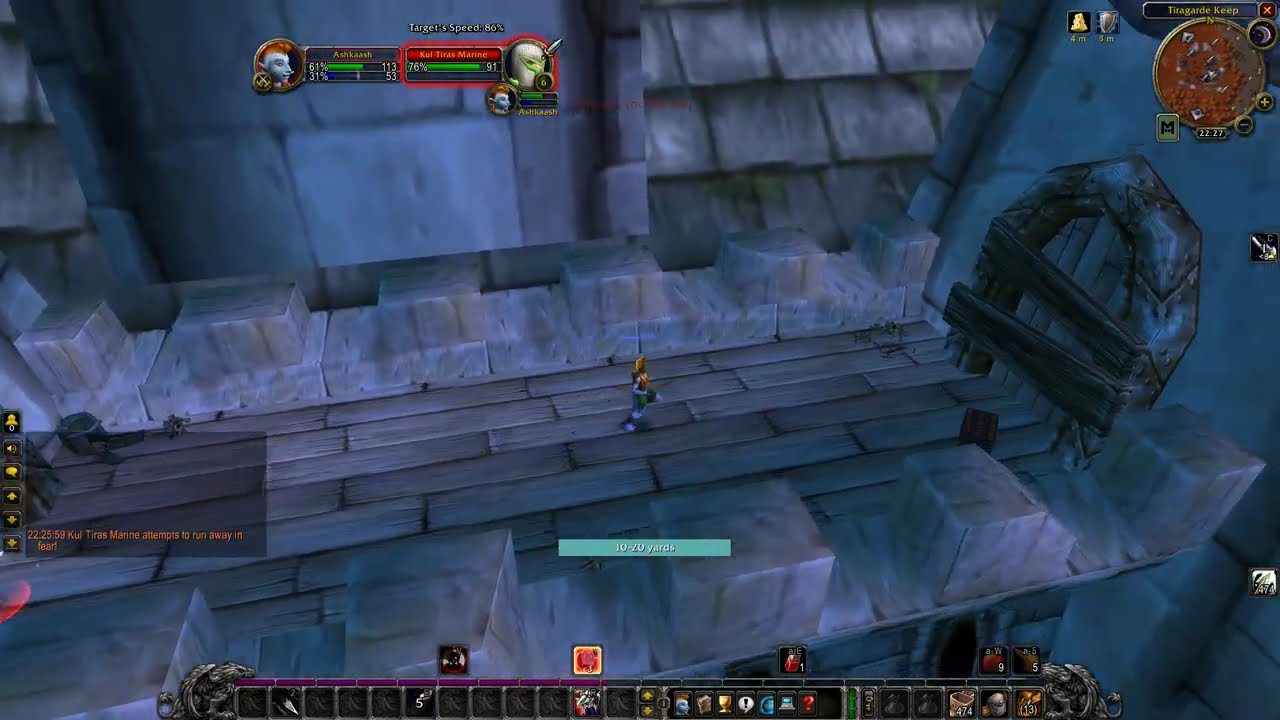 Tiragarde Keep: Vanquish the Betrayers - SOLO w/ jump kite (hardcore wow)